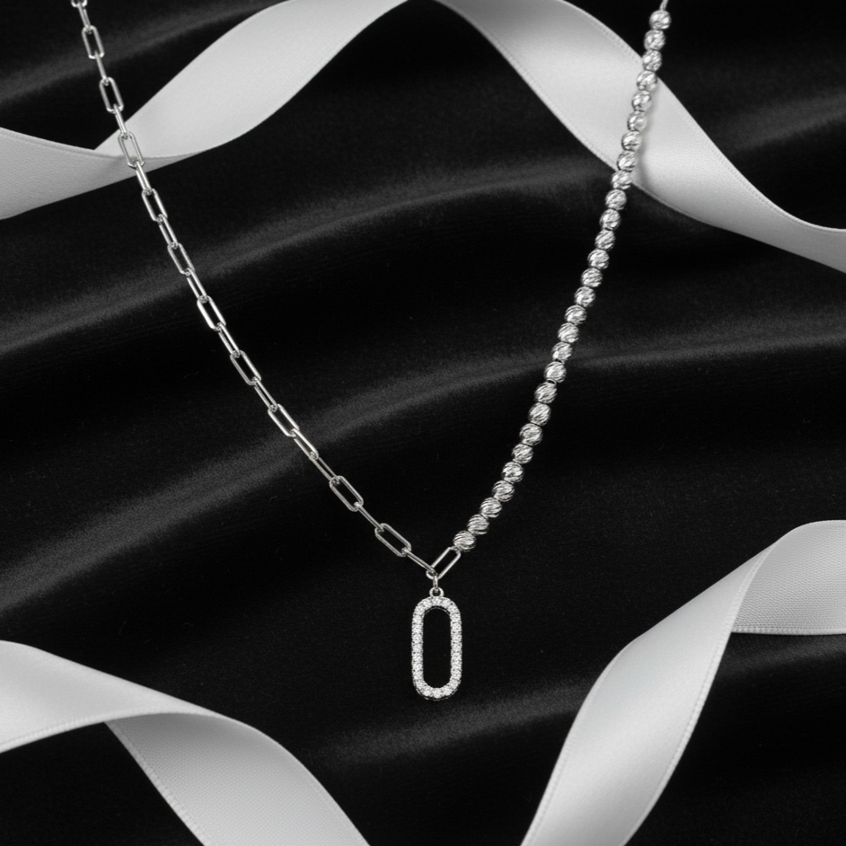 The Modern Asymmetrical Pendant Necklace