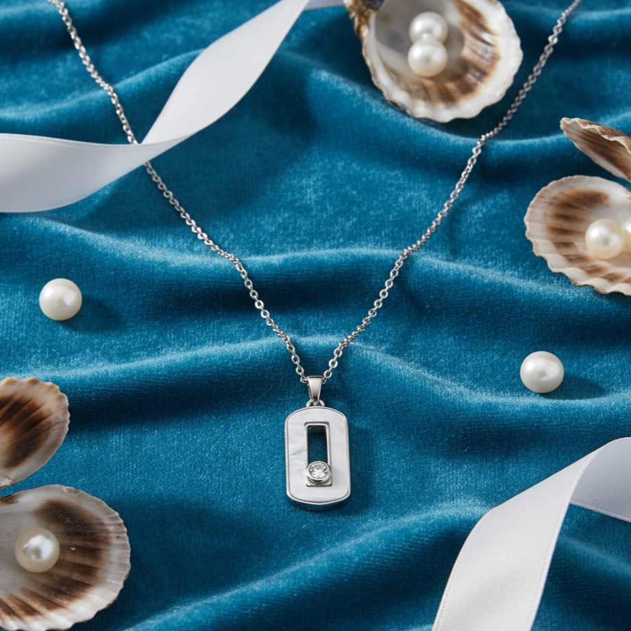 The Radiant Rectangle Necklace