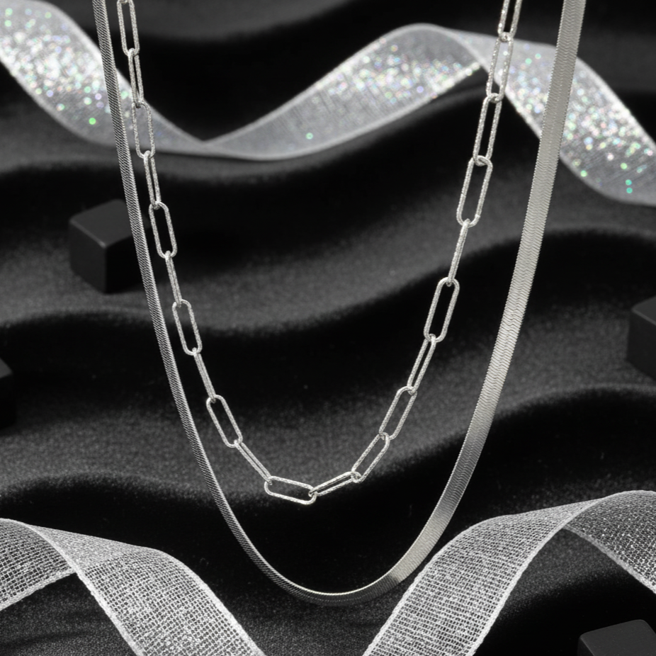 The Duo Link Necklace