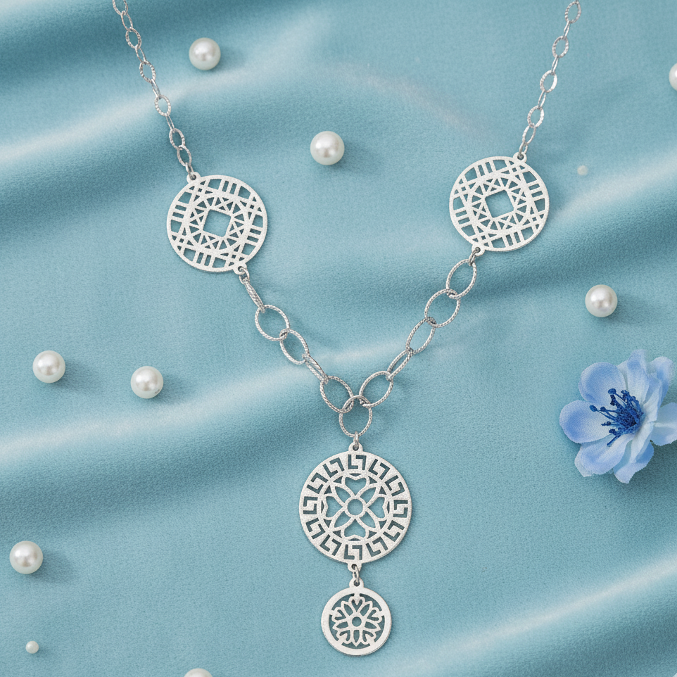 The Interlinked Geometric Pendant