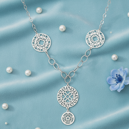 The Interlinked Geometric Pendant