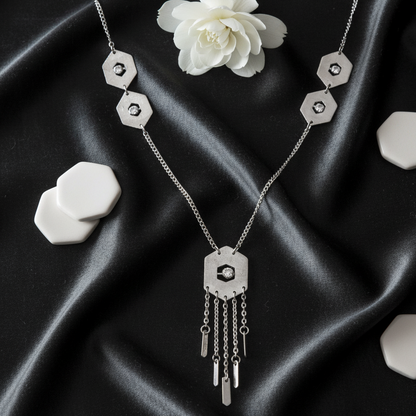 The Hexagon Cluster Necklace