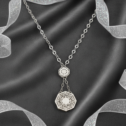 The Linked Hexagon Necklace
