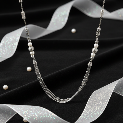 The Beaded Fringe Necklace