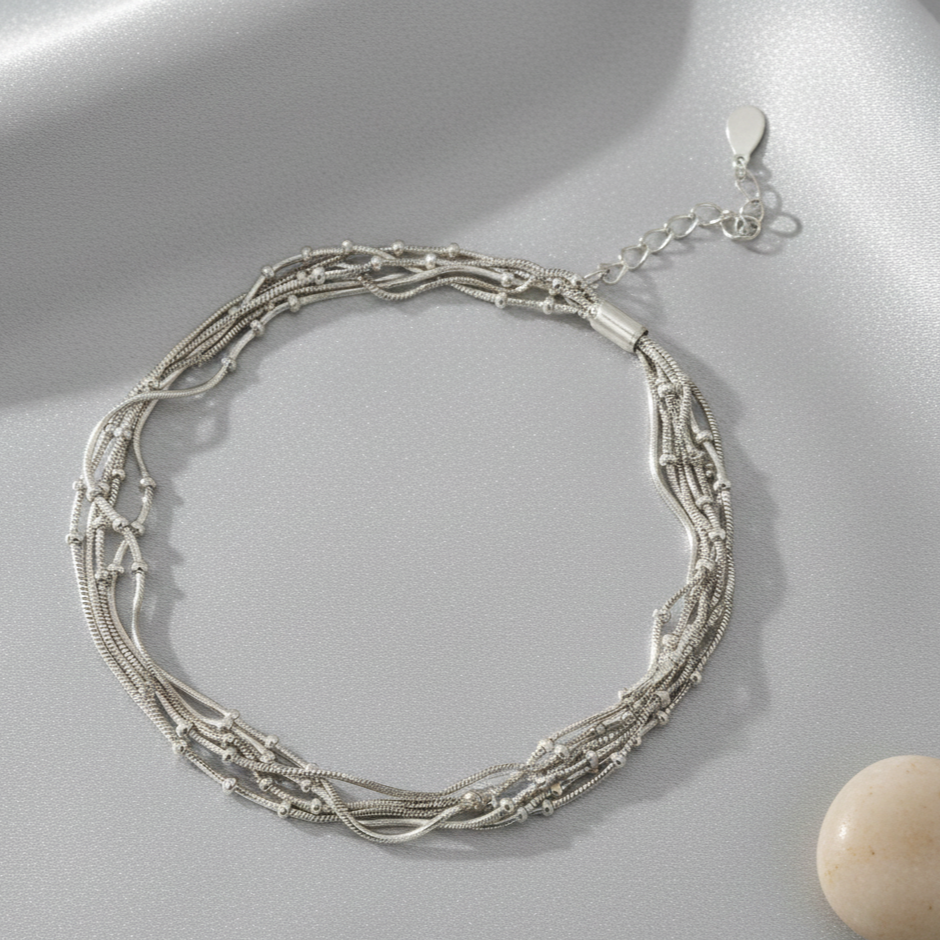 Cascading Streams Multi-Layer Bracelet