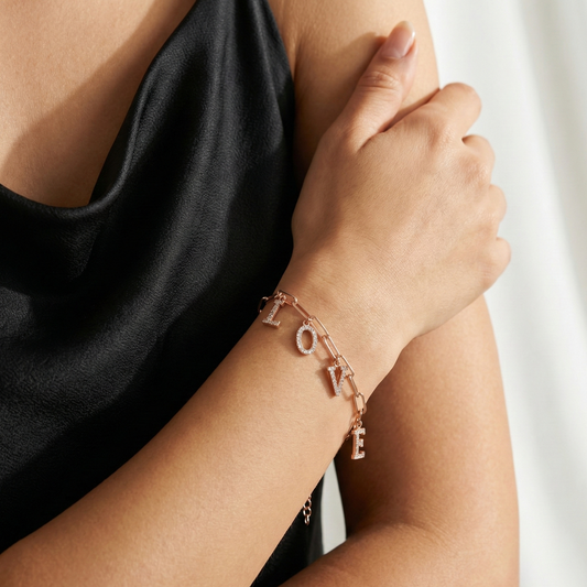 Adoration LOVE Charm Bracelet