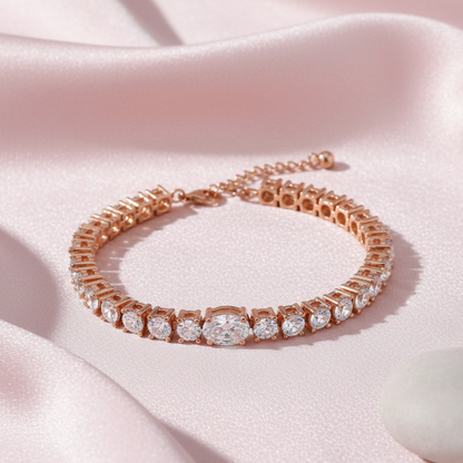 Grand Duchess Diamond Tennis Bracelet