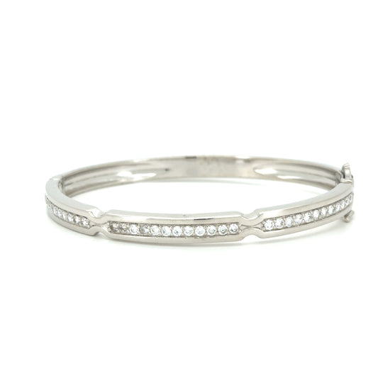Luminary Bridge Diamond Bangle