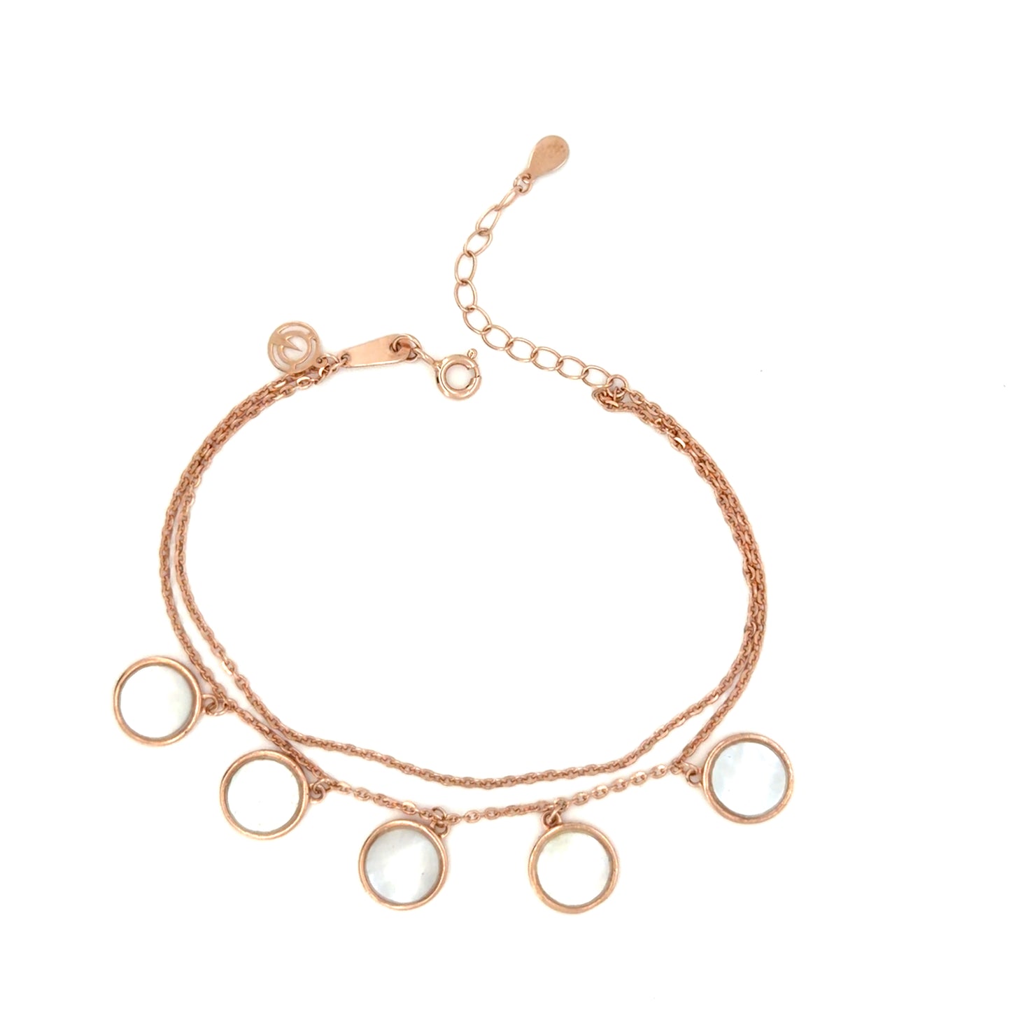 Rose Aurora Charm Bracelet