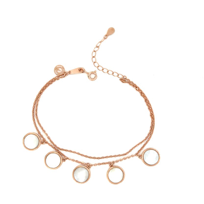Rose Aurora Charm Bracelet