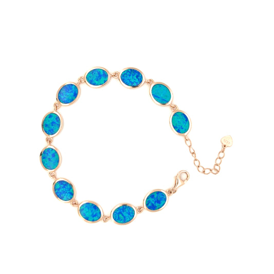 Ocean's Embrace Opal Bracelet