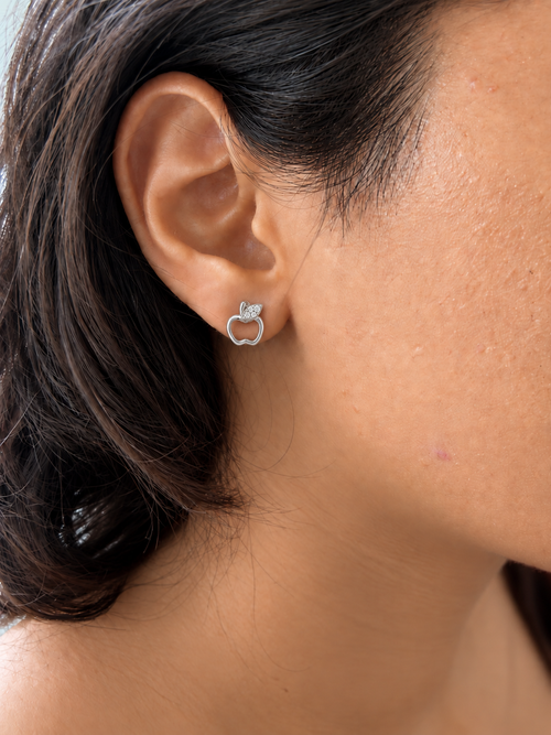 Apple Stud Earrings