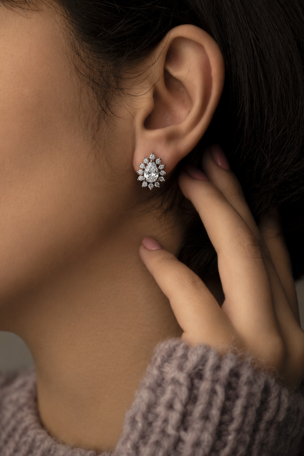 Celestial Bloom Stud Earrings