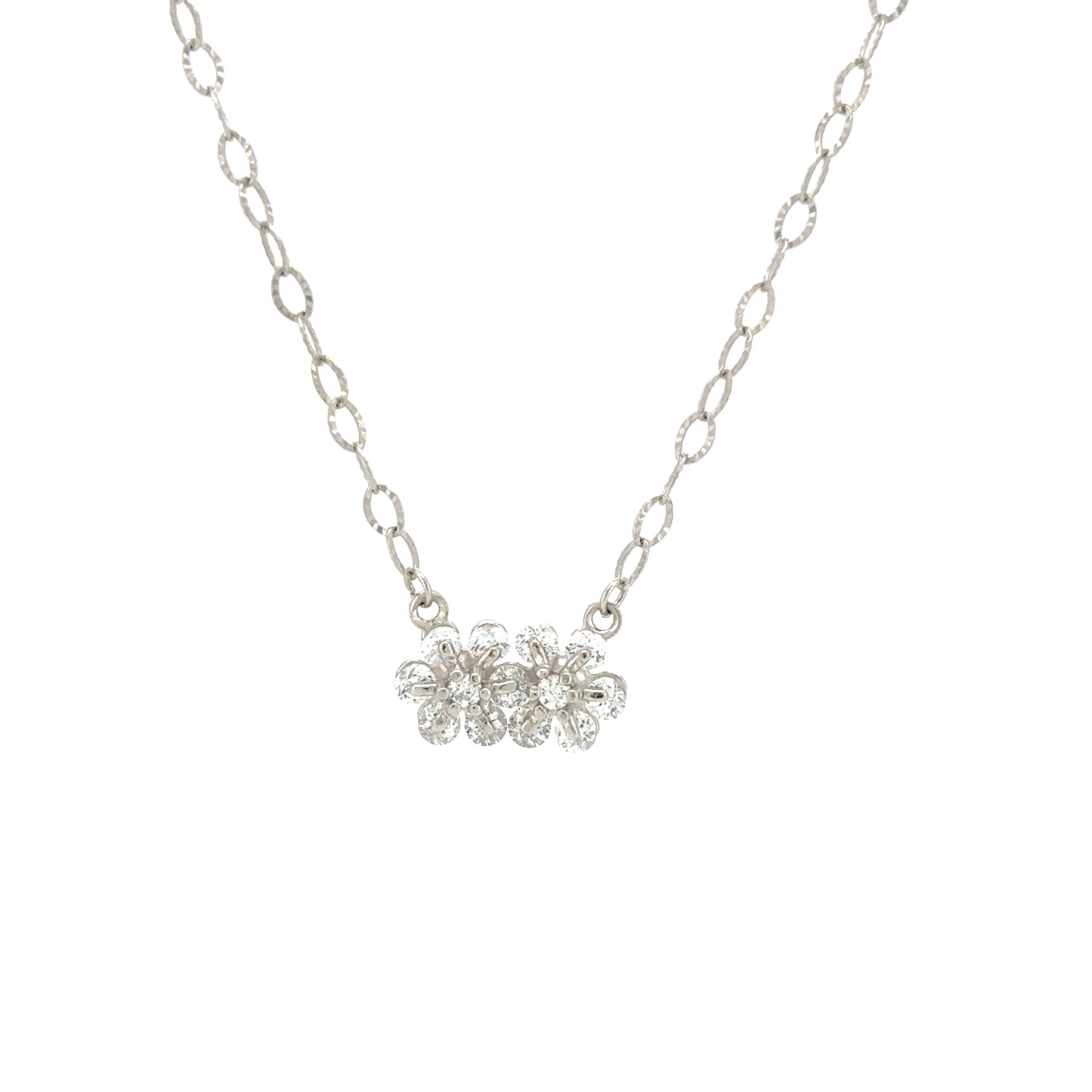The Diamond Floret Necklace