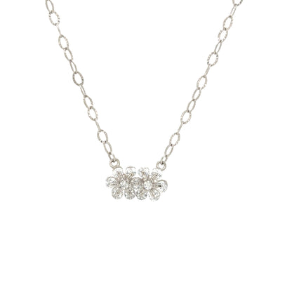 The Diamond Floret Necklace