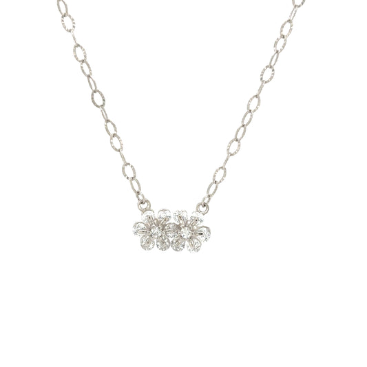 The Diamond Floret Necklace