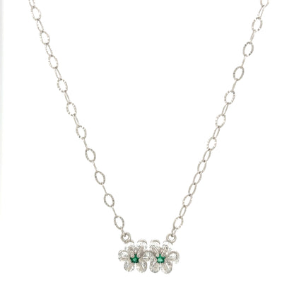 The Emerald Bloom Necklace