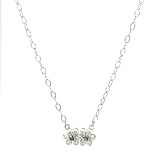 The Emerald Bloom Necklace
