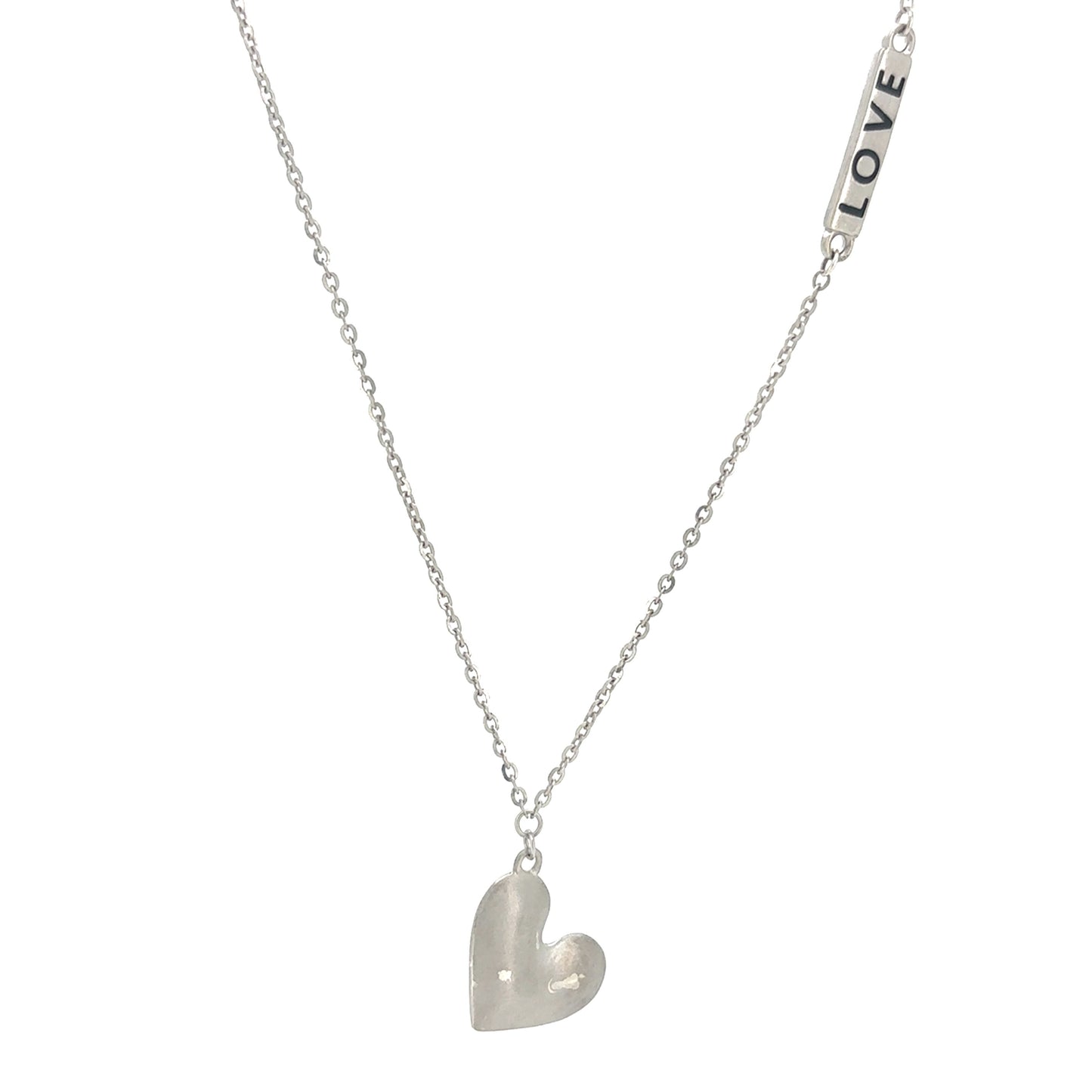 The Sculpted Heart Necklace