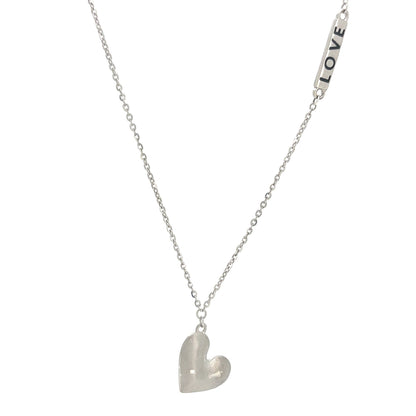 The Sculpted Heart Necklace