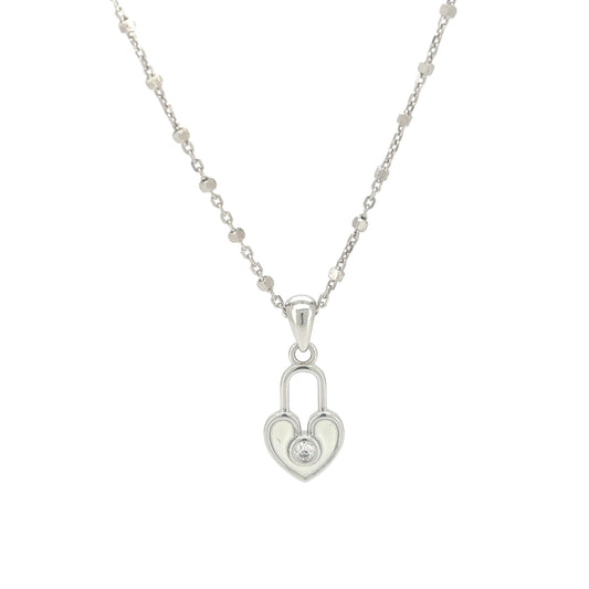 The Locked Heart Necklace