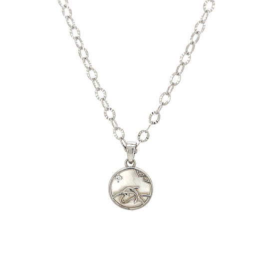 The Dolphin's Luster Pendant