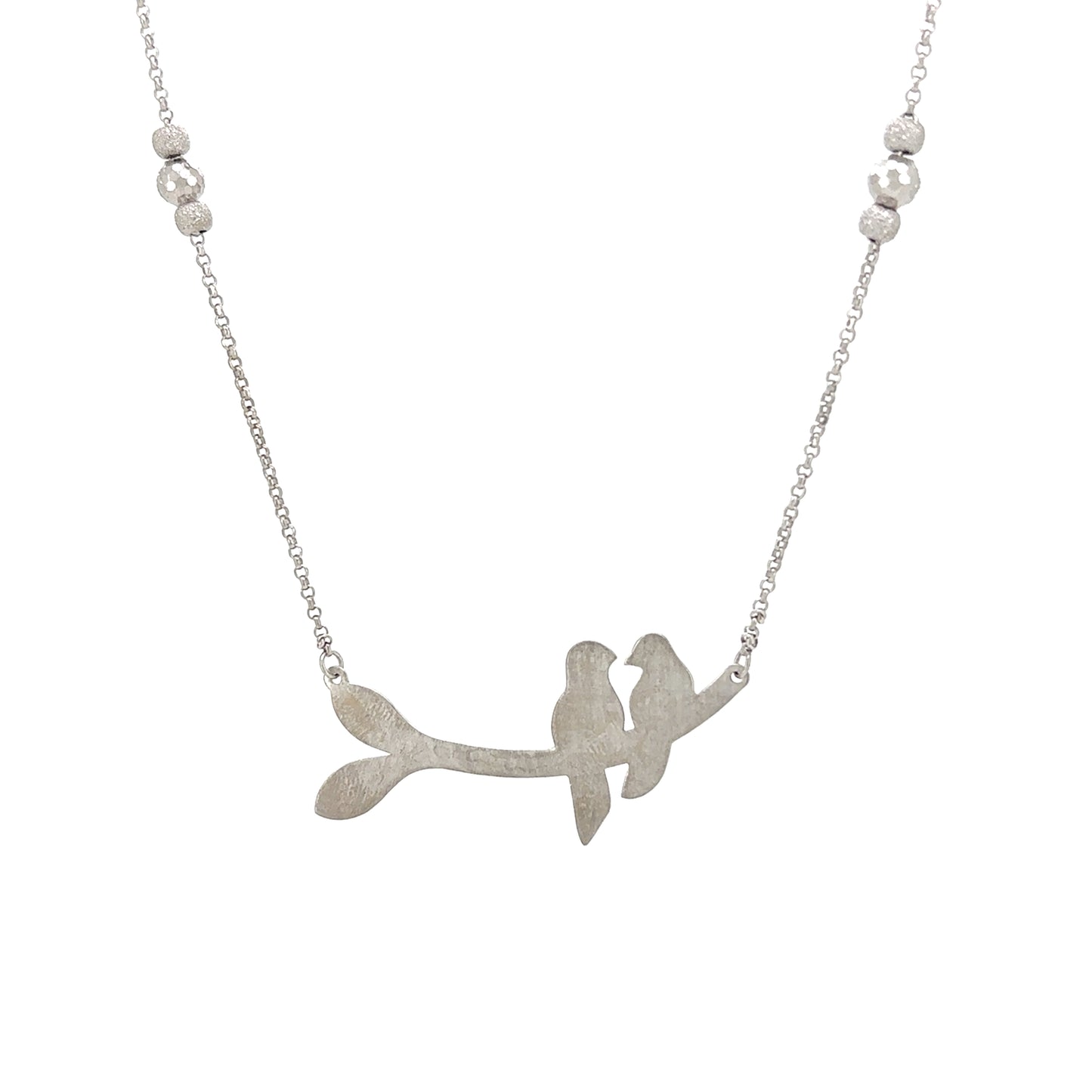 The Lovebirds Charm Necklace