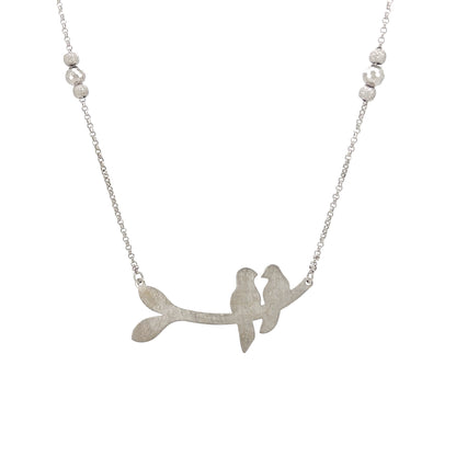 The Lovebirds Charm Necklace
