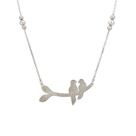 The Lovebirds Charm Necklace