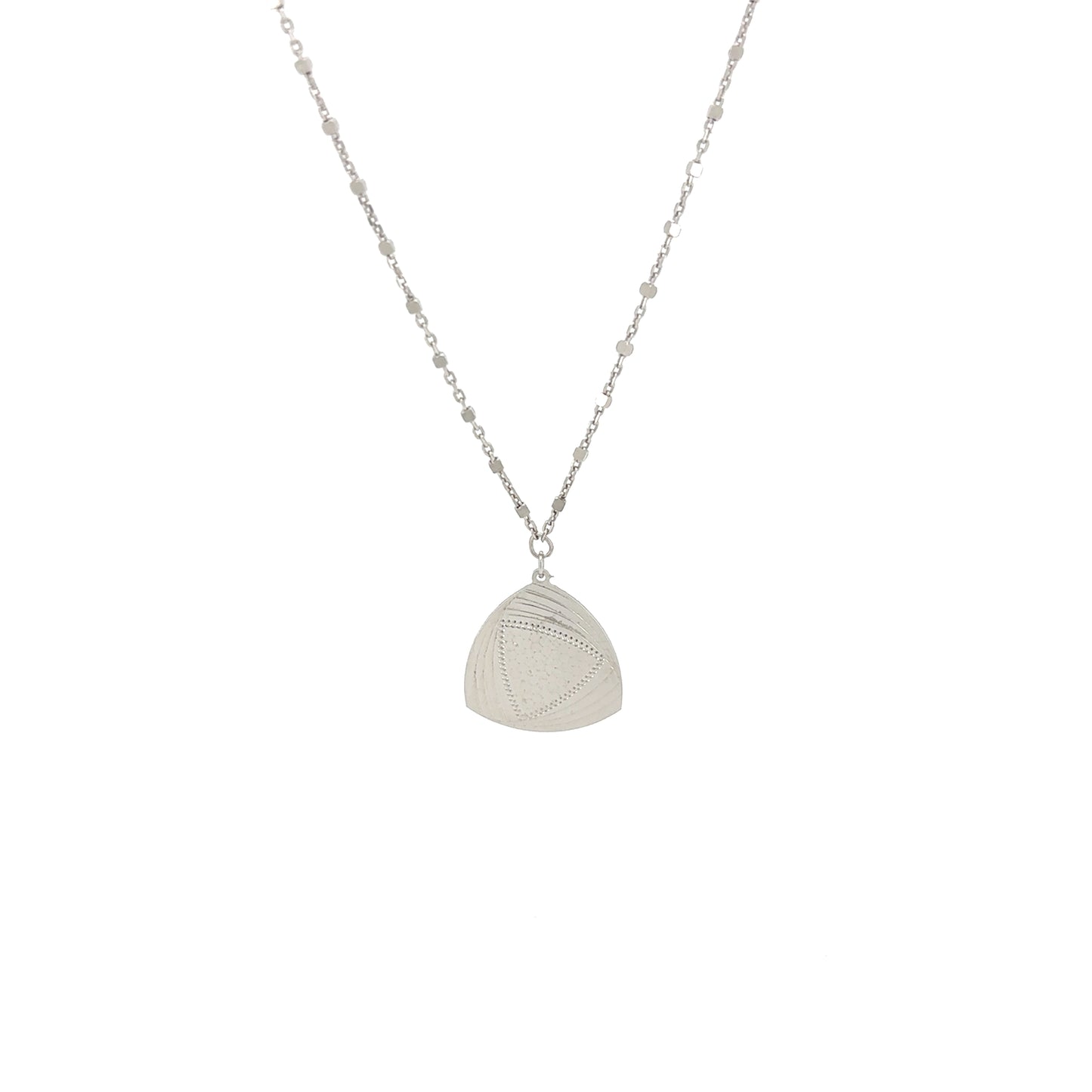 The Cosmic Triangle Necklace