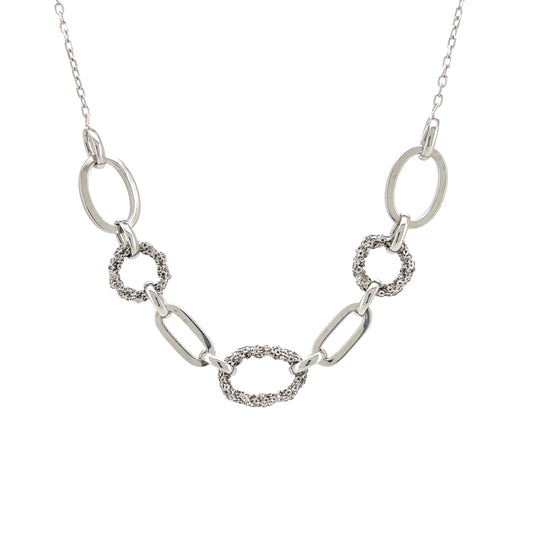 The Interlinked Texture Necklace
