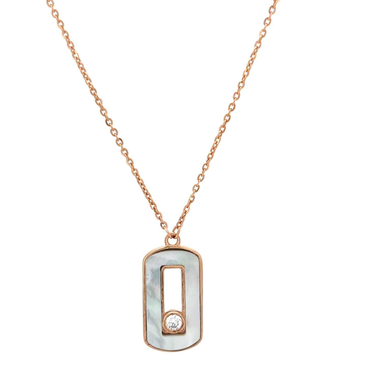 The Radiant Rectangle Necklace