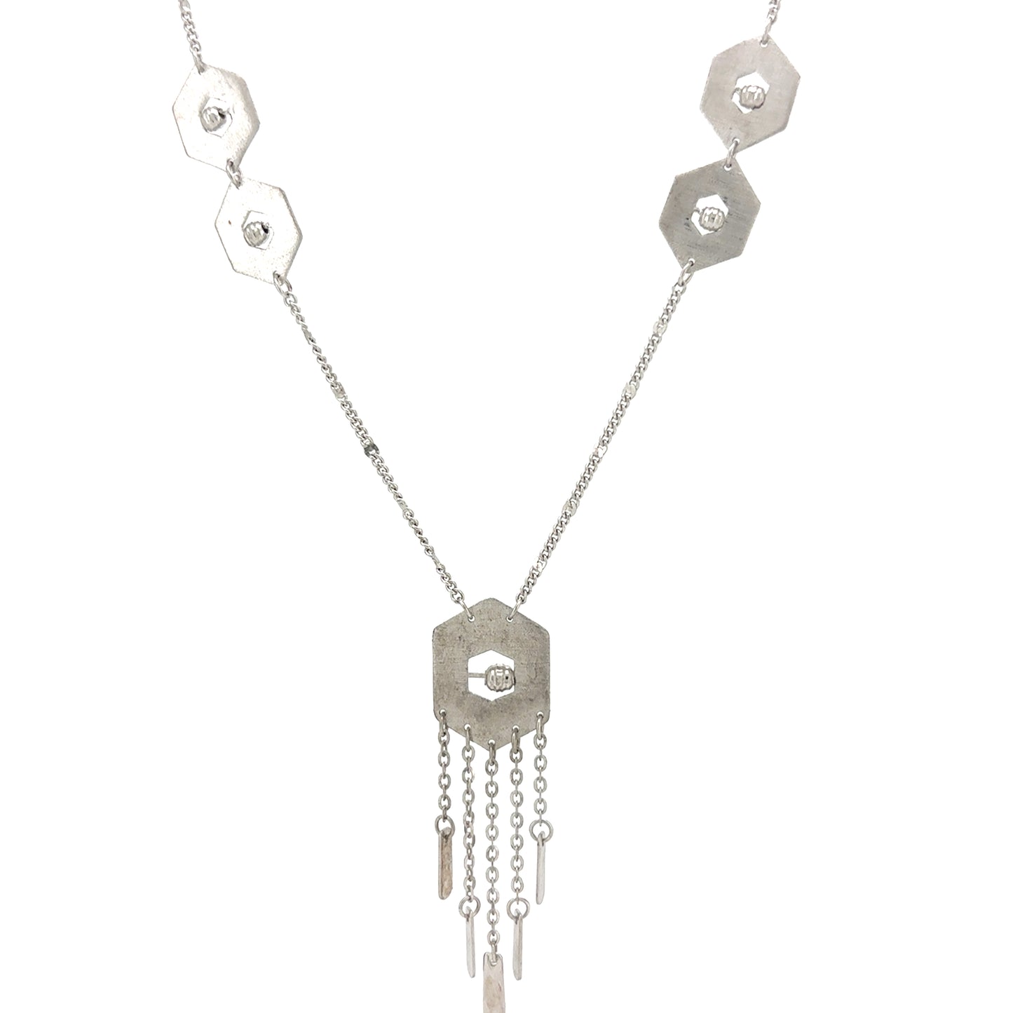 The Hexagon Cluster Necklace