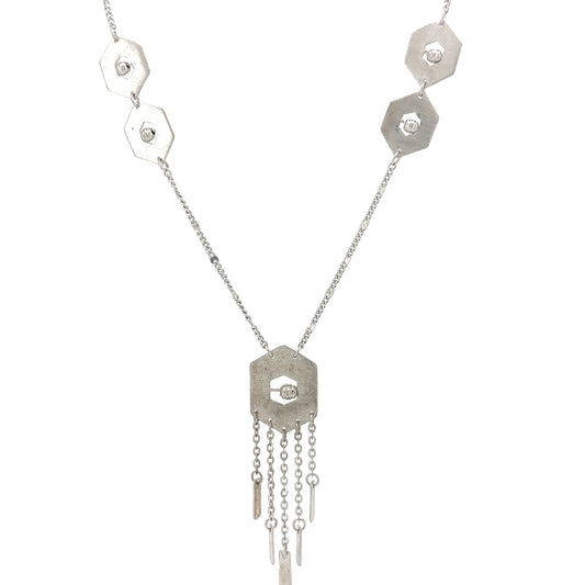 The Hexagon Cluster Necklace