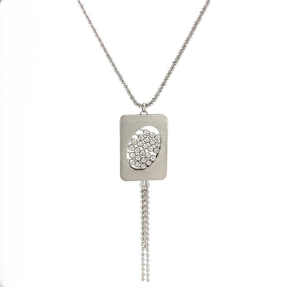 The Geometric Tassel Necklace