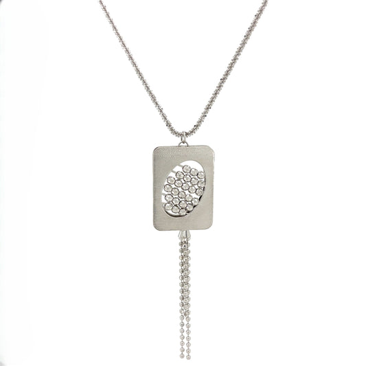 The Geometric Tassel Necklace