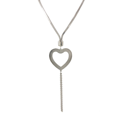 The Heart Tassel Necklace