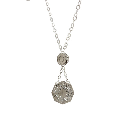 The Linked Hexagon Necklace