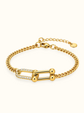 Lock & Sparkle Bracelet