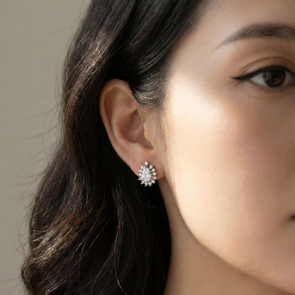 Celestial Bloom Stud Earrings