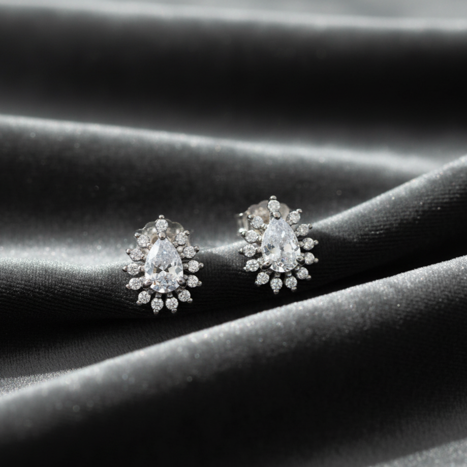 Celestial Bloom Stud Earrings