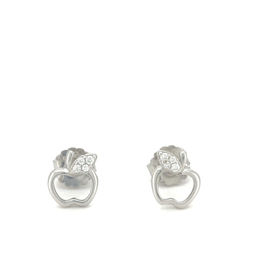 Enlighten Apple Stud Earrings