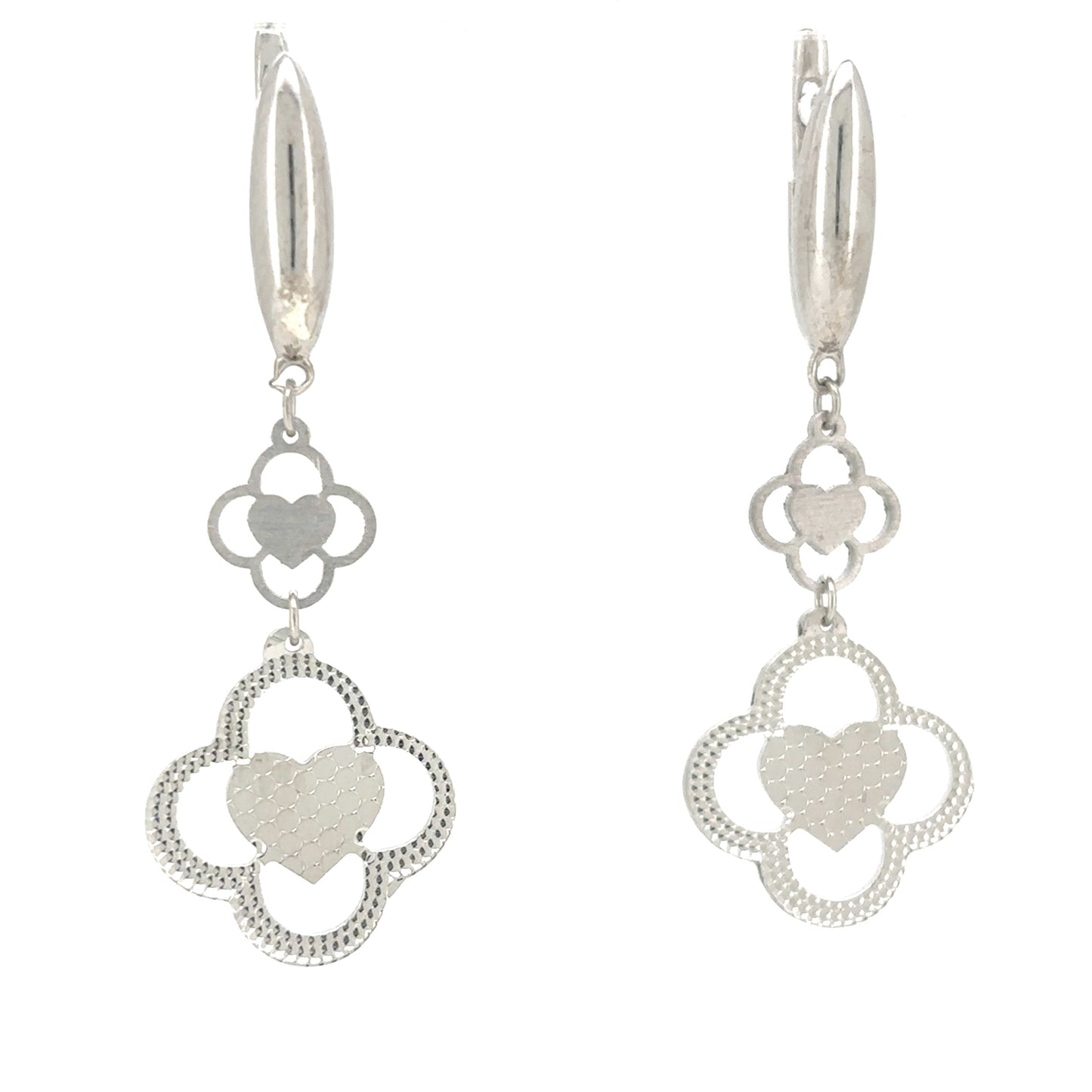 Heartfelt Bloom Drop Earrings