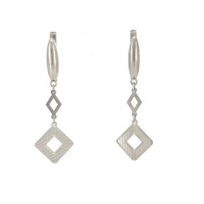 Geometric Cascade Drop Earrings