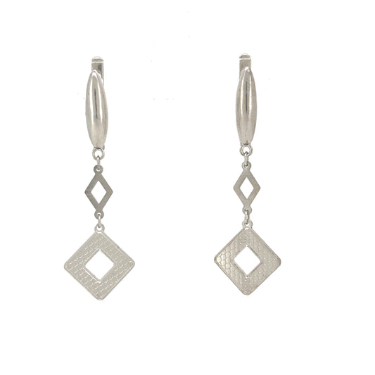 Geometric Cascade Drop Earrings