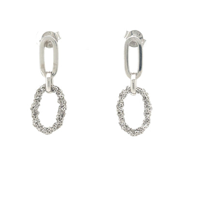 Coastal Weave Drop Earrings