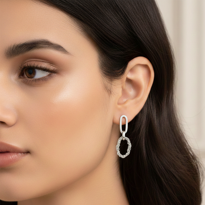 Coastal Weave Drop Earrings