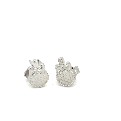 Tropical Glow Pineapple Stud Earrings