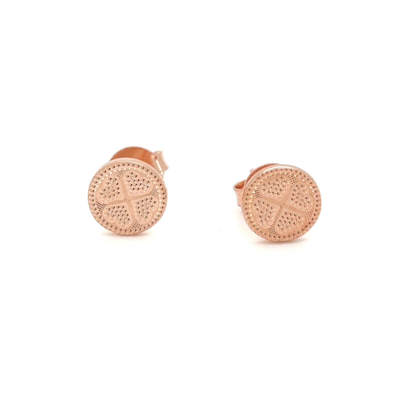 Lucky Charm Disc Studs