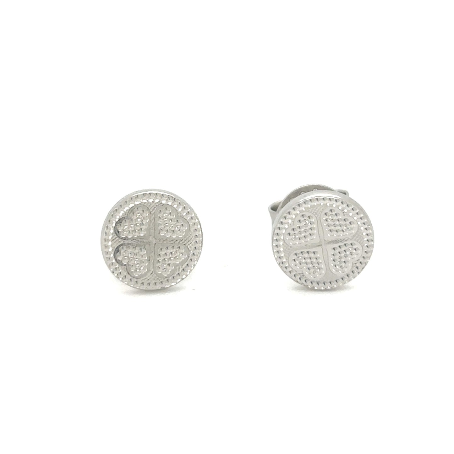 Lucky Charm Disc Studs